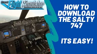 Salty 747 | MSFS | How to Download/Install