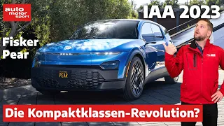 Fisker Pear: Revolutioniert Henrik Fisker damit die Kompaktklasse? Neuvorstellung/Review - IAA 2023