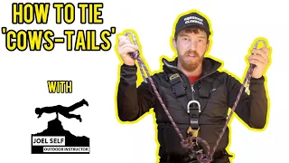 How to Tie Cows-Tails (Rope Access & Caving Focus) - A Video by Joel Self - Outdoor Instructor