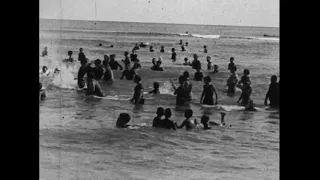 Surf Scenes, Waikiki, Honolulu, Hawaiian Islands (1906) Edison