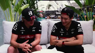 Valtteri Bottas and Zhou Guanyu Answer Fan Questions