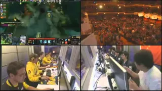 iG vs Na`Vi - Game 2 Semifinals, The Play Multicam Edition, Russian Commentary by v1lat