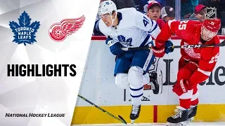 NHL Highlights | Maple Leafs @ Red Wings 10/12/19