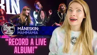 Vocal Coach Reacts: MANESKIN ‘Mamma Mia’ Live on The Tonight Show!