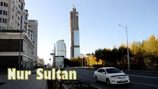 Небоскреб Абу-Даби плаза в городе Нур-Султан