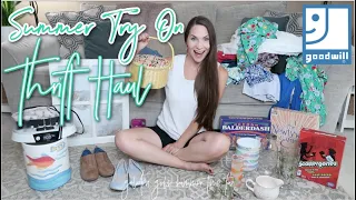 Summer Try On Mega Thrift Haul! The Vibe: A Teacher on Vaca in the 80's. Goodwill Haul!
