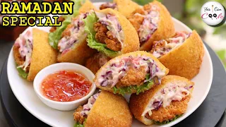 This is the most delicious ❗ Crispy Bread Pockets (Ramadan Special) Recipe by (YES I CAN COOK)