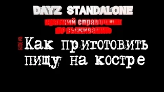 Как приготовить пищу на костре. Гайд #16. Dayz Standalone от Grey.