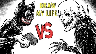 Cartoon Cat VS Trollge : Draw My life