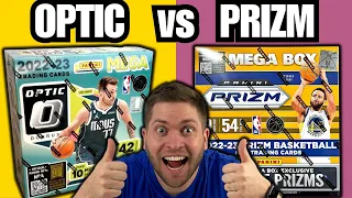 2022-23 PRIZM vs OPTIC Basketball Mega Box Battle - MONSTER PULL!!! - Retail Basketball Box Battle