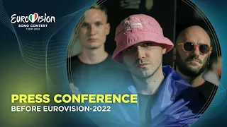 The press conference of the Ukrainian delegation and the Kalush Orchestra before Eurovision-2022