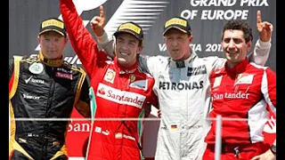 Forma 1 2012 Európai nagydíj M.Schumacher Utolsó nagy villantása