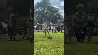 Crow Hop Dance at the 2023 Bear Mountain Powwow #shorts #nativeamerican #powwow