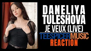 Daneliya Tuleshova - Je Veux (ZAZ) Live performance; Moscow, September 2019 (REACTION)!