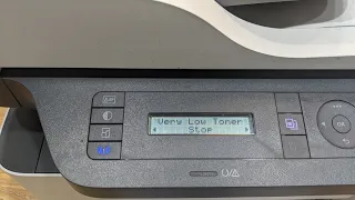 How to reset HP Laser MFP 135a 135w 135r and 137fnw Very Low Toner | Solve Very Low Toner Issue