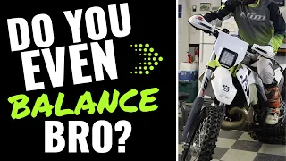 Yes you Can! Static Balance on an Enduro Bike!