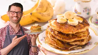 Super Fluffy Banana Pancakes