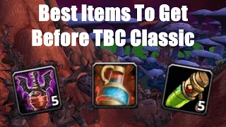 Ten Best Items To Get Before TBC Classic