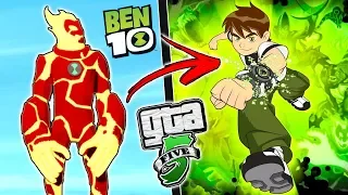 ENCONTREI o BEN 10 no GTA 5 !! (Desenho Animado)