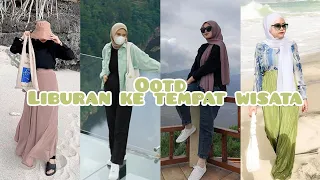 Inspirasi Ootd Liburan ke tempat wisata