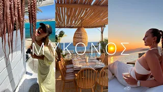 REVIEWING MYKONOS HOTSPOTS *Cavo Tagoo, Scorpios, Spilia, Buddha Bar, Kiki's* | Travel Vlog #32