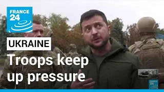 Ukrainian troops keep up pressure on fleeing Russian forces • FRANCE 24 English