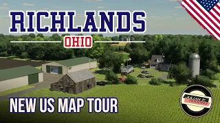 *NEW MAP* - Richlands Ohio from Julian F Modding is impressive! - FS22