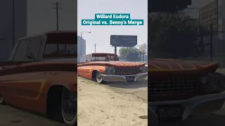 Willard Eudora - Original vs. Benny’s Merged Lowrider | GTA Online Car Builds (Part 4)