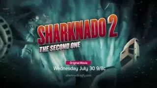 Sharknado 2 The Second One Official Teaser Trailer 2014 Tara Reid, SyFy HD