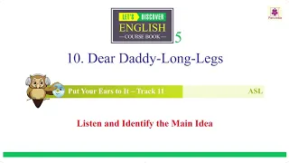 Dear Daddy-Long-Legs_ASL Track 11 | Grade 5 | Periwinkle