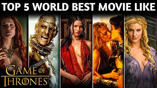 Top 5 Great HISTORICAL MOVIES Like Game Of Thrones In Hindi😍| Top Epic Historical Movies Must Watch