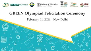 GREEN Olympiad Felicitation Ceremony: Celebrating 25 years of Excellence in ESD