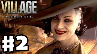 Resident Evil Village - Gameplay Walkthrough Part 2 - Lady Dimitrescu! (Resident Evil 8)