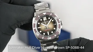 Spinnaker Hull Diver Harvest Brown SP-5088-44