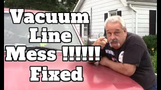OBS Ford F 150 how to fix the Old Plastic Vacuum Lines