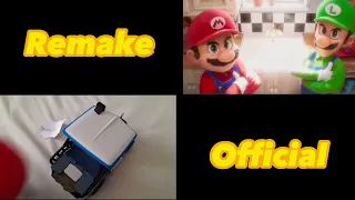 Super Mario Bros. Plumbing Commercial (Remake VS Official)