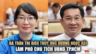 Giới thiệu bà Trần Thị Diệu Thúy, ông Dương Ngọc Hải làm Phó chủ tịch UBND TP HCM