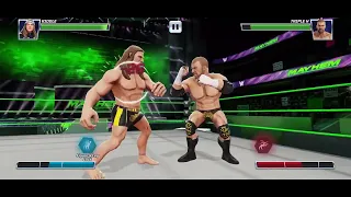 WWE Mayhem Gameplay | Versus Mode | Matt Riddle vs Triple H