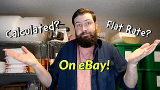 Shipping: Calculated? Flat Rate? Both?!? FOR EBAY!!