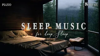 Relaxing Piano ASMR: Achieve Deep Sleep with Rainy Ambiance 🌧️🎹💤 Wake Up Refreshed