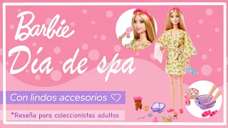 Muñeca Barbie Spa con accesorios y mascota