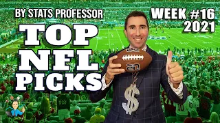 TOP 3 NFL PICKS FOR WEEK 16 (BY STATS PROF: 31-20-1 RECORD ATS!!!)