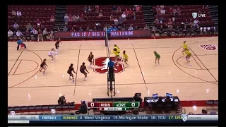 Oregon v Minnesota, 9/07/2018, Women's Volleyball