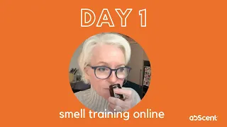Day 1 of our smell training challenge for post-Covid smell loss and other viral smell loss