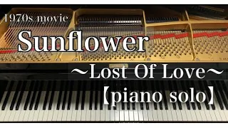 Sunflower~Loss Of Love~ 映画「ひまわり」よりテーマ曲　4K