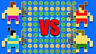 I Made 100 Kingdoms Fight Over 100 Islands! - Worldbox