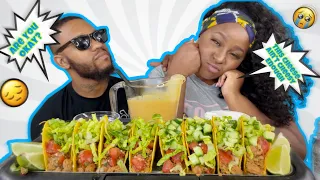 ACTING LIKE A SPOILED BRAT THE ENTIRE VIDEO PRANKS ON MY BOYFRIEND & CHEESY TACOS MUKBANG