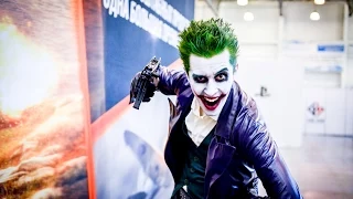 Joker and his friends at ComicCon Russia 2014