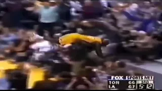 2:52 of Shaquille O'Neal diving into crowds.