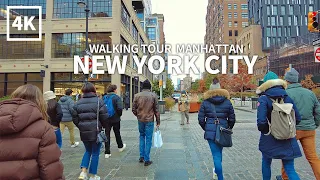 [4K] NEW YORK CITY - Walking Tour Manhattan, The High Line Park & Chelsea, Whitney Museum, Travel